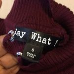 Say What? say what body blouse S Photo 5