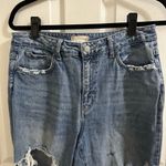 Altar'd State  Vervet Blue Straight Leg Jeans Women's 29 Distressed Denim grunge Photo 2