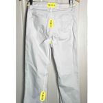 ZARA Women's White High Rise Five Pocket Flare Denim 6 Long Photo 6
