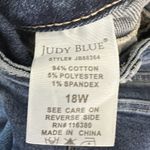Judy Blue  Skinny Fit High Waist Front Yoke‎ JB88364 Plus Size 18W Blue Jeans Photo 7