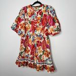 Farm Rio  Spring Bananas Belt Mini Dress size small Photo 4