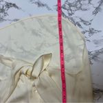 Theory Hekanina Stretch Silk Button-Down Shirt tie front Sz S Photo 9