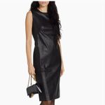 Spanx NWT : Leather-Like Combo Fitted Dress - 20393R Photo 2