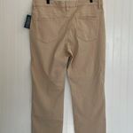 Coldwater Creek Knit Denim High Rise Straight-Leg Jeans in Stone Khaki Size 16 Photo 5