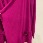 Diane Von Furstenberg  Cashmere Blend Draped Cardigan Size M VGUC Photo 3