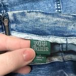 Wild Fable Denim Acid Wash Back Zip Skirt Photo 4