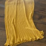 Lucy & Laurel  patula micro pleated‎ maxi skirt size M Photo 4