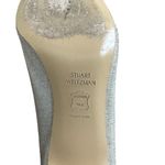 Stuart Weitzman  Women’s Chic Classic Linen Round Toe Pumps in Oatmeal Size 7.5 Photo 8