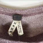 We The Free Free People  Purple Sweater Top Lace Sides Womens‎ M Photo 4