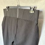Calvin Klein Womens Pull-On Pants 1X Black Pinstripe Elastic Waist Career Photo 3