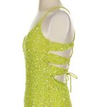 RETROFETE x REVOLVE | Lime Green Astrid Sequin Mini Dress Sz XS Photo 3