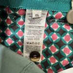 MALIPARMI | NWT Teal Corduroy Wide Leg Pants, Italy, EU 46 / US 14/16 (XL/XXL) Green Size undefined Photo 5