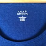 Falls Creek  Royal Blue Scoop Neck Tank Top L Photo 3