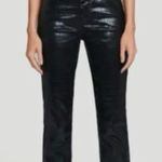 Frame #322  Vegan Snake Skin Straight Cut Jeans Photo 0