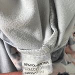 Women's Floral Pullover Hooded Lightweight Sweatshirt Size Small Blue Photo 8