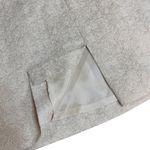 NWT Tahari by Arthur Levine Ivory White and Gold Shift Dress Size 12 Photo 6