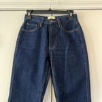 Sezane Le Brut Sexy Indigo Blue High Rise Denim Jeans Size 25 Photo 2