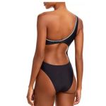 Lemlem NWT  Black Lena One Shoulder One Piece Swimsuit Sz XS Photo 1