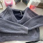 Free People  small blue sweater Photo 0