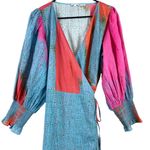 Rhode Fifi 100% Cotton Long Balloon Sleeve V Photo 2