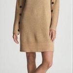Reiss  Maggie cashmere and wool Blend sweater Dress brown M NWOT Photo 0
