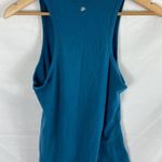 Zella Z by Tie Bottom Athletic Tank Blue Size Small Photo 3
