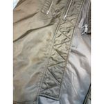 ALLSAINTS Olive Green Nylon Bomber Coat With Multiple Zippers Size Small Photo 2