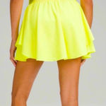 Lululemon  Court Rival High-Rise Skirt Electric‎ Lemon Size 4 Photo 0