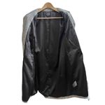 Bardot  Gray Monochrome Glenchek Belted Double Breasted Trench Coat Size 6 Medium Photo 9