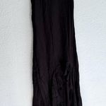 Billabong Kick It Up Black Textured Maxi Dress XS Photo 2