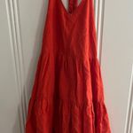 Beach Dress Orange Size L Photo 0