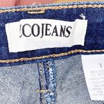 ZCO Jeans Floral Embroidered Raw Hem Jean Shorts Blue Size undefined Photo 9