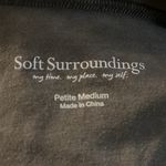 Soft Surroundings  Sinclair Cowl Neck Taupe Olive Green Top Tunic PM Career 39667 Photo 8