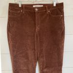 VINTAGE AMERICA Women's Brown Corduroy Vintage Bootcut Jeans Missy Senora 12/31 Photo 6