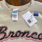 Junk Food  Tees Bronco Sweatshirt, Size S, NWT Photo 2
