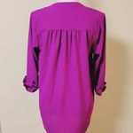 Stitch Fix  Brixon Ivy magenta blouse size medium Photo 6
