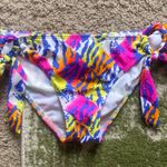 Roxy Neon Animal Print Bikini Bottoms Photo 0