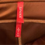 Spanx EUC  Brown Faux Suede Pull Up Skinny Pants Size S Photo 1