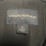 Banana Republic Twill Charcoal Wool Blend Button Front Blazer Jacket Size 10 Photo 1