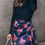 VICI  | Willow Satin Floral Mini Skirt Photo 0