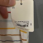 a.n.a  Short Sleeve Stripped V Neck Shirt Size Small Photo 2