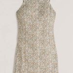 Abercrombie & Fitch A&F Linen Halter Dress  Photo 0