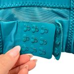 Athleta  Deep Water Teal Blue Gigi Racerback Mesh Detail Sports Bra size S Photo 7