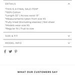 Sabo Skirt Shayla cotton baby doll dress size small, nwt Photo 7