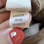 Spanx Carefree Crepe Wide Leg Pleated Trouser Cedar Brown Tan Size Large Photo 7