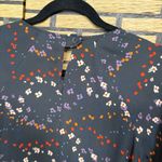 CAbi Grey Floral Dress Size XS Photo 4