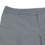 Norma Kamali Striped Ankle Cropped Pants Gray 16 Photo 1