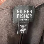 Eileen Fisher wide leg pants Chocolate Brown Women’s SIZE SMALL virgin wool Photo 2