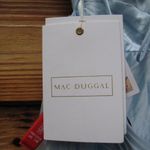 Mac Duggal NWT 67911 Ruffled Tiered Cut Out Chiffon Gown Dress Blue 2 Photo 14