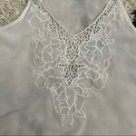 Brandy Melville  Becky Sheer Lace Floral Tank Photo 2